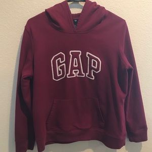 Purple GAP Sweatshirt/hoodie Size Large